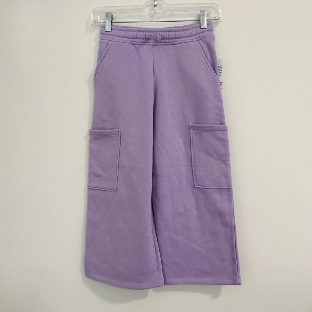 Epic Threads Wide Leg Lavender Sweatpants with pockets NWT Girls Small size 7